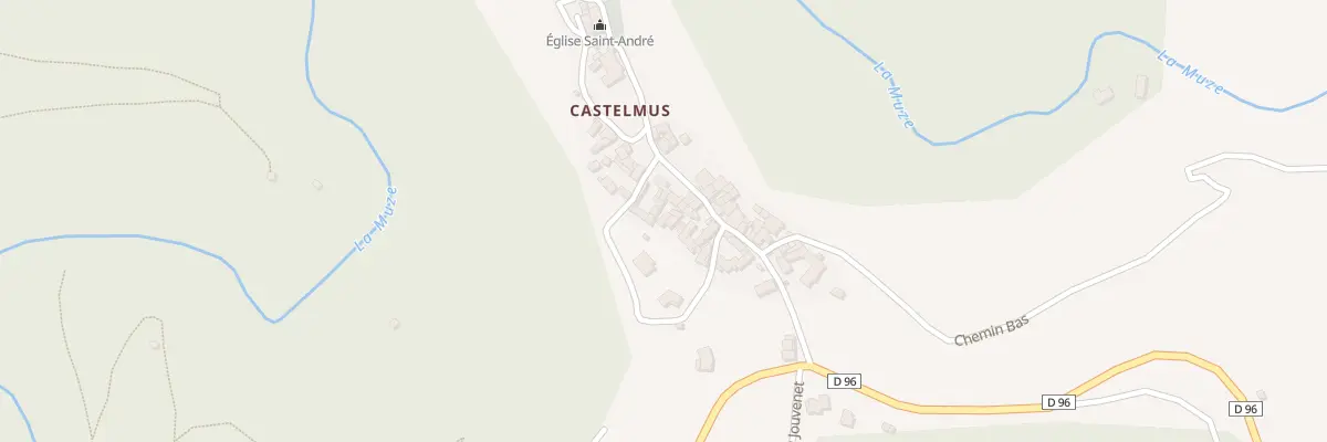 Plan du 5102 Castelmus à Castelnau-Pégayrols