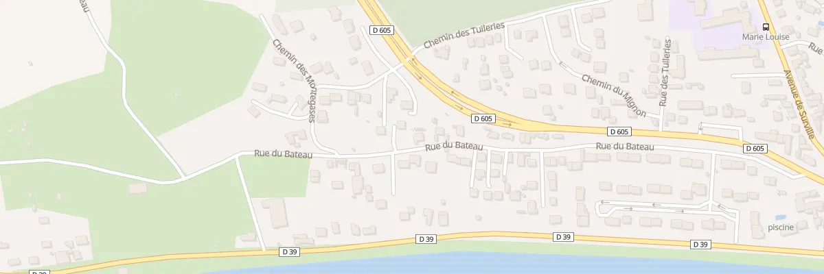 Plan du 10 Rue du Bateau à Montereau-Fault-Yonne