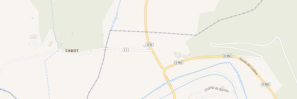 Plan du 5235 Cabot à Fayet