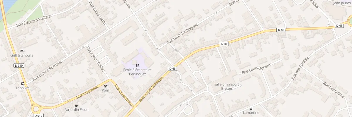 Plan du 31 Rue Roger Salengro à Courrières