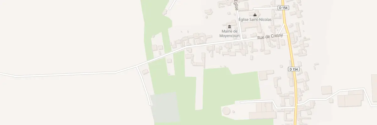 Plan du 23 Rue de Cressy à Moyencourt
