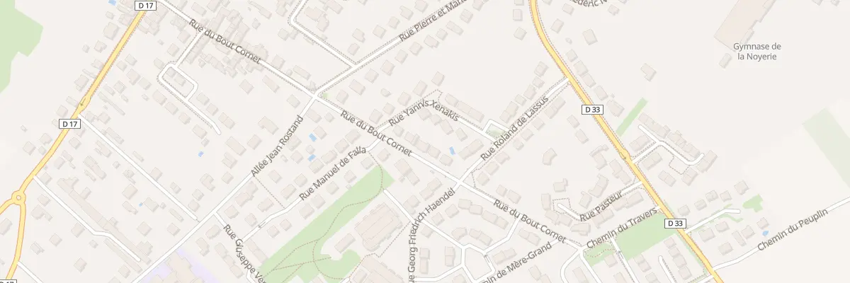 Plan du 43 Rue du Bout Cornet à Trilport
