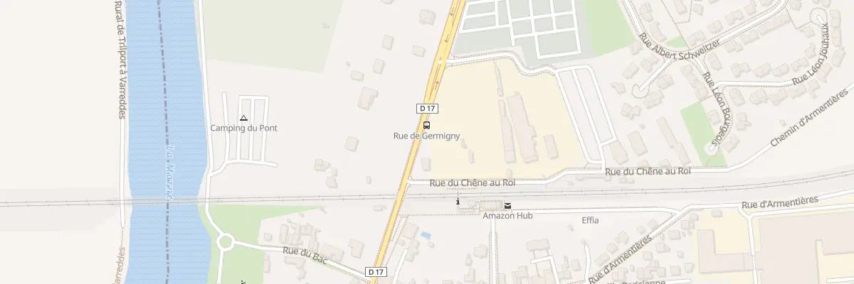 Plan du 2 Rue de Germigny à Trilport
