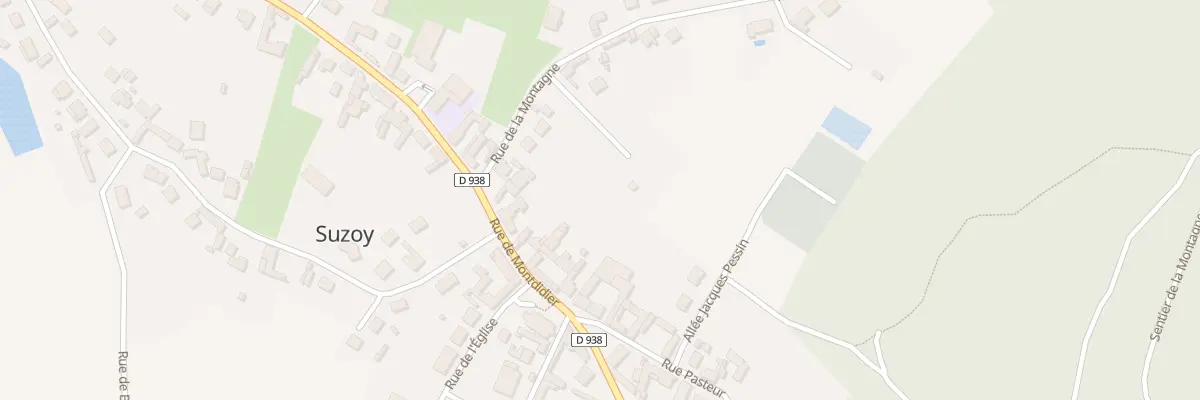 Plan du 50 Rue de Montdidier à Suzoy