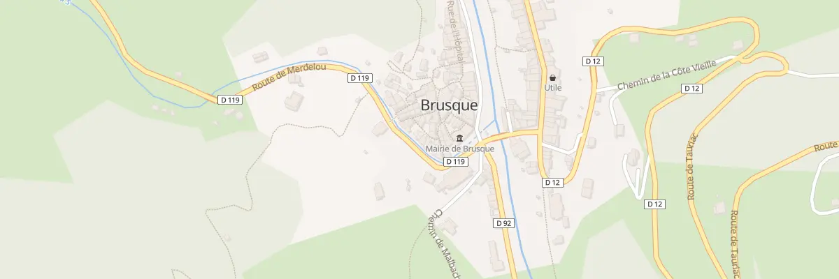 Plan du 5008 Brusque à Brusque