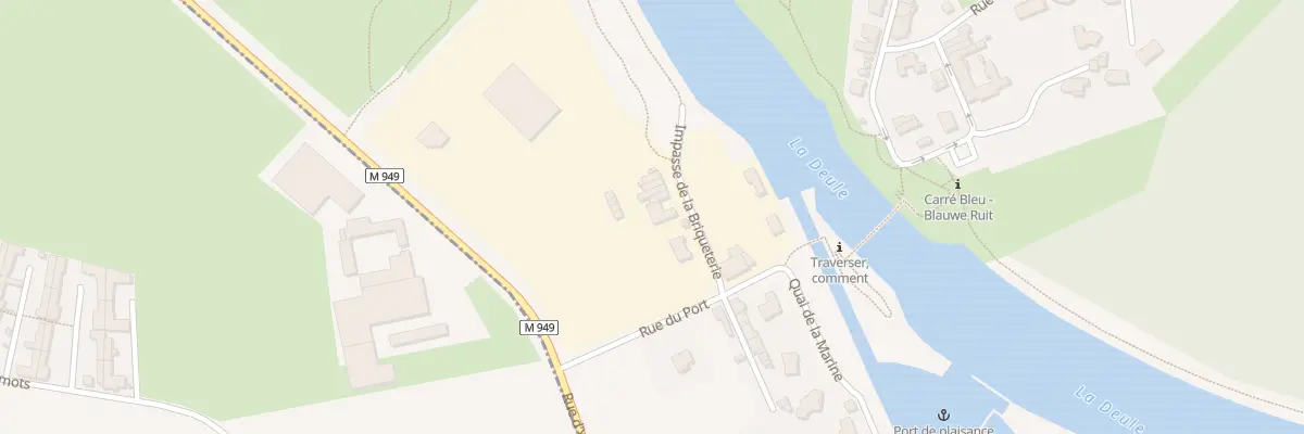 Plan du 6 Imp de la Briqueterie à Deûlémont