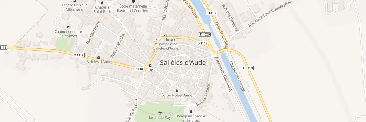 Plan du 3 Pl Sauveterre à Sallèles-d’Aude