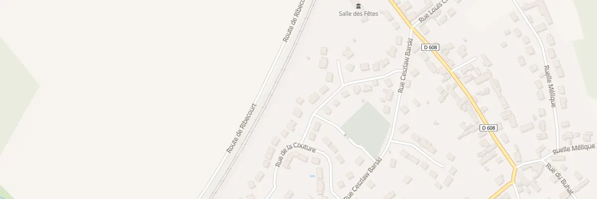 Plan du 151 Rue des Champs de Menthe à Pimprez