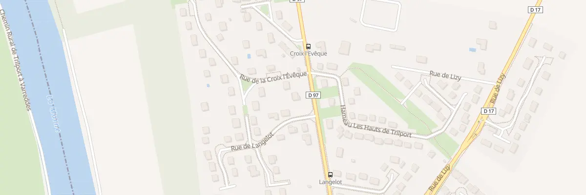 Plan du 1 Rue de la Croix l’Évèque à Trilport