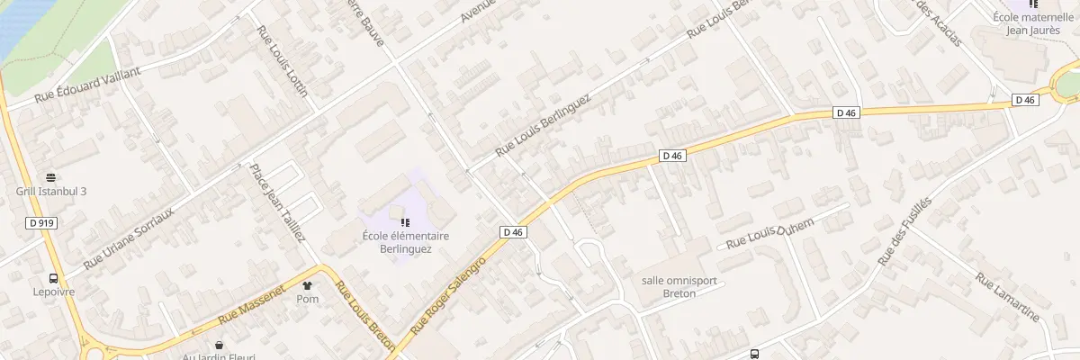 Plan du 35 Rue Roger Salengro à Courrières