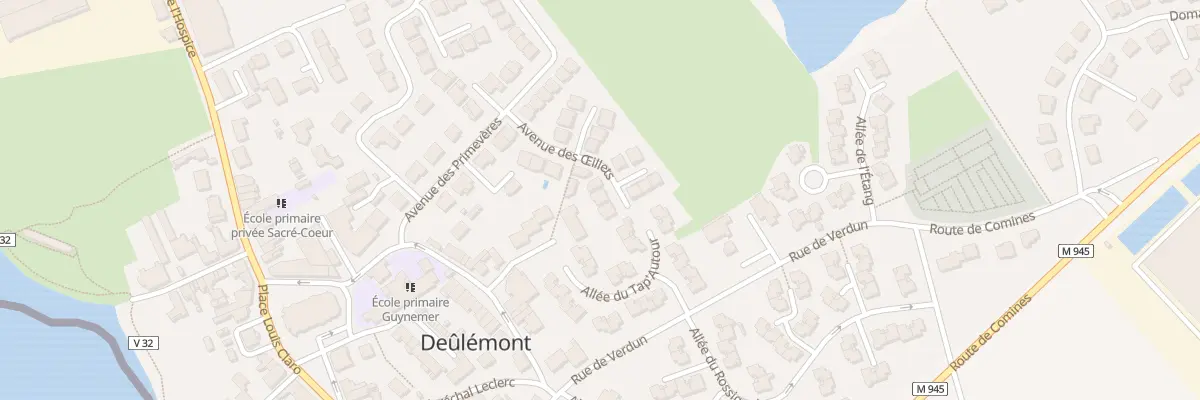 Plan du 11 Av des Oeillets à Deûlémont