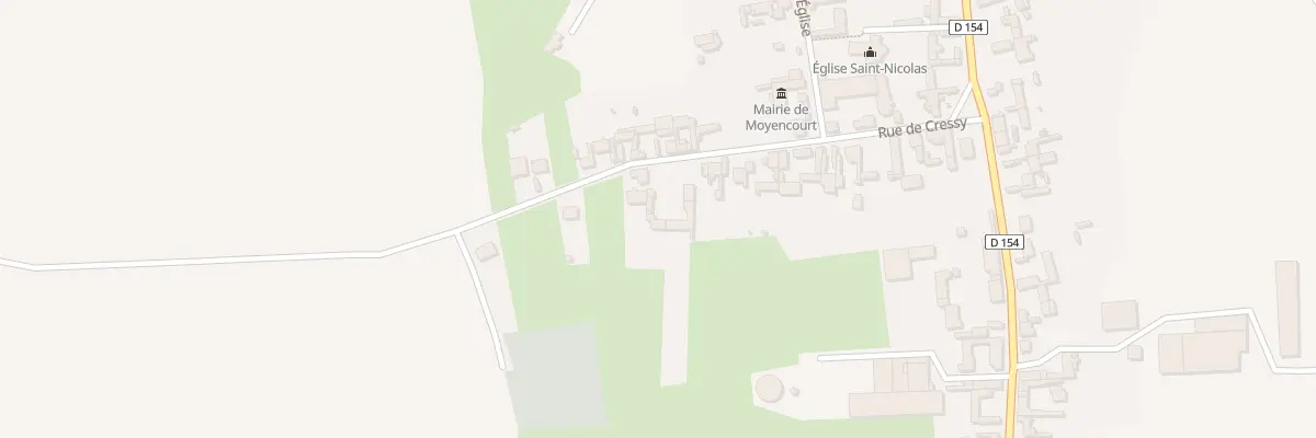 Plan du 21 Rue de Cressy à Moyencourt