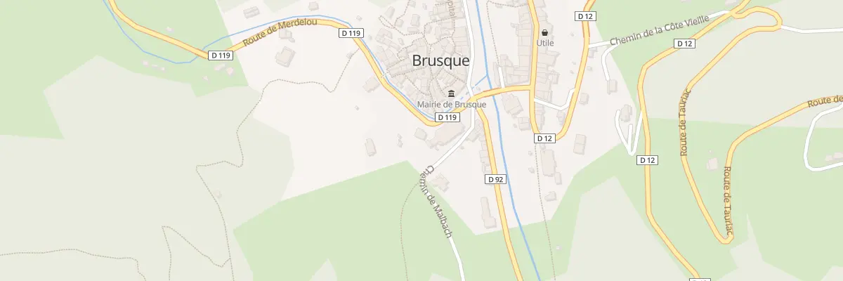 Plan du 5180B Brusque à Brusque