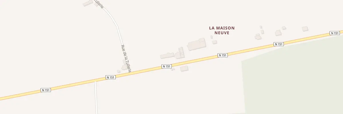 Plan du 3 La Maison Neuve à Saint-Martin-des-Champs