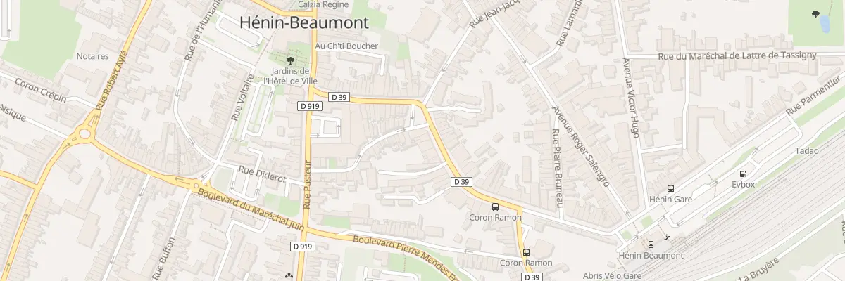 Plan du 32 Rue Vaillant Couturier à Hénin-Beaumont