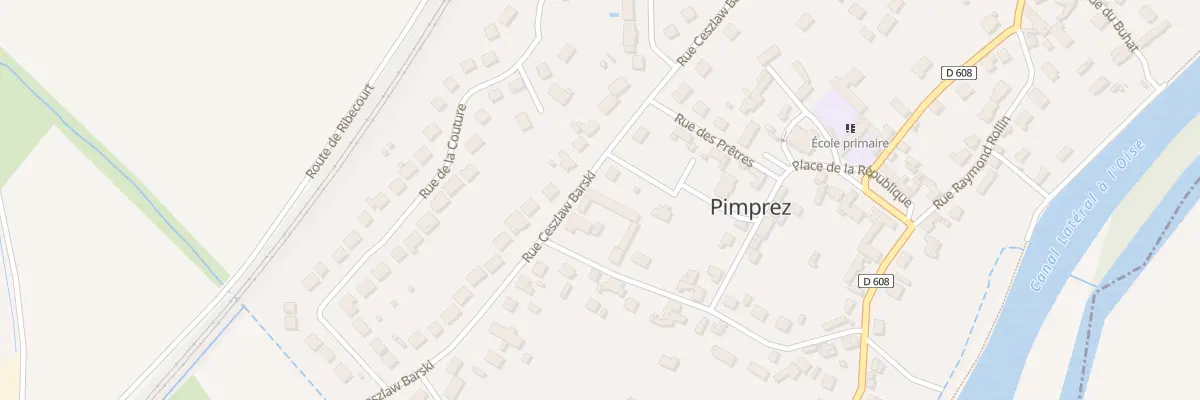 Plan du 421 Rue Ceszlaw Barski à Pimprez