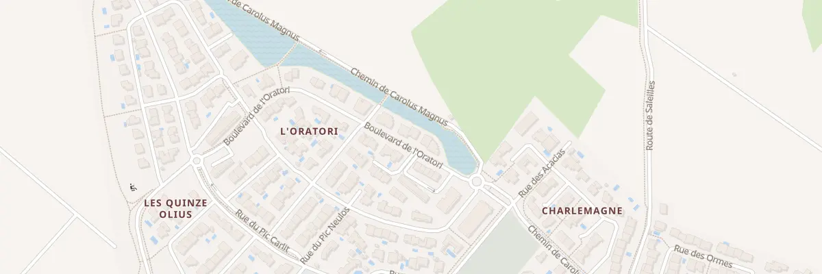 Plan du 4B Bd de l’Oratori à Théza
