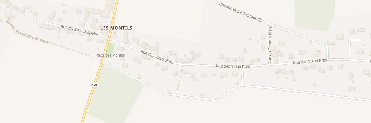 Plan du 17 Rue des Vieux Prés à La Chapelle-Rablais