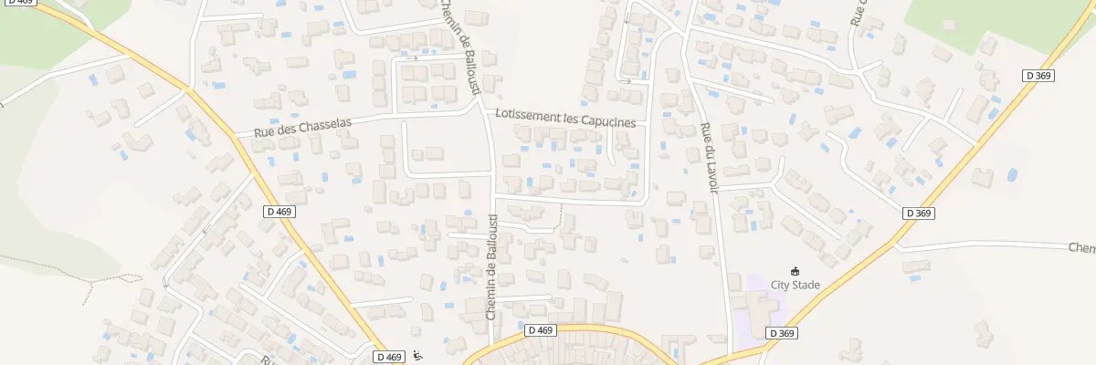 Plan du 26B Che de Baillousty à Moussan