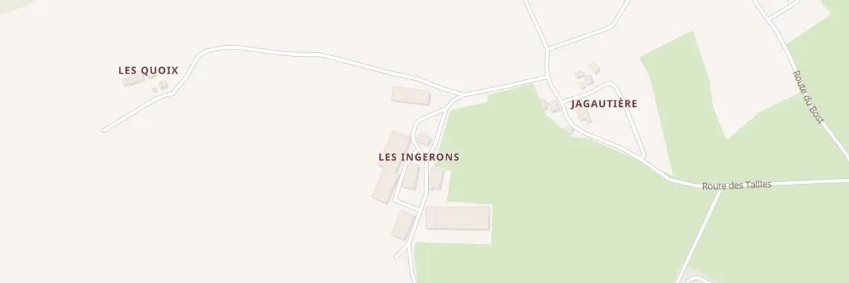 Plan du 1 Rte des Tailles à Buxières-les-Mines