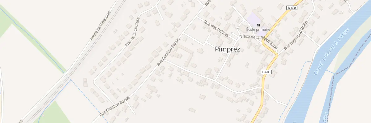 Plan du 41 Rue de la Grange à Pimprez
