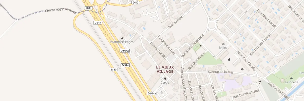 Plan du 9 Rue du Tonkin à Corneilla-del-Vercol