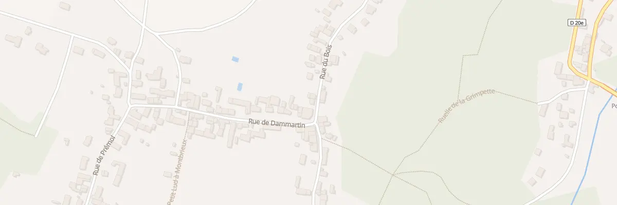 Plan du 38 Rue du Bois à Guérard