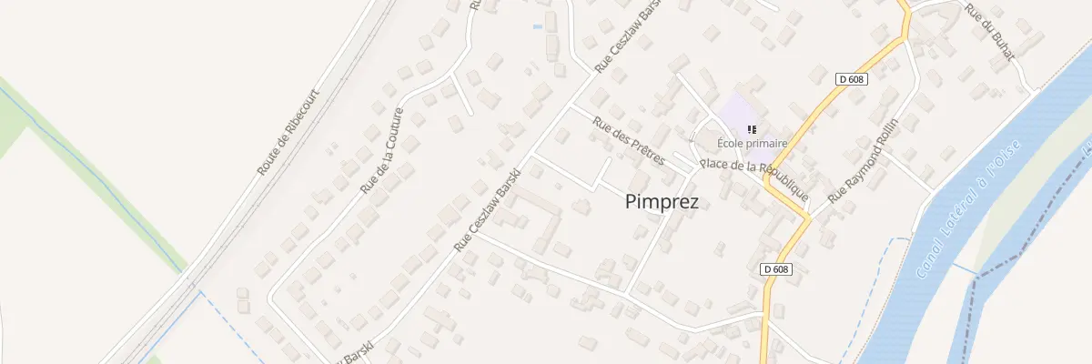 Plan du 397 Rue Ceszlaw Barski à Pimprez