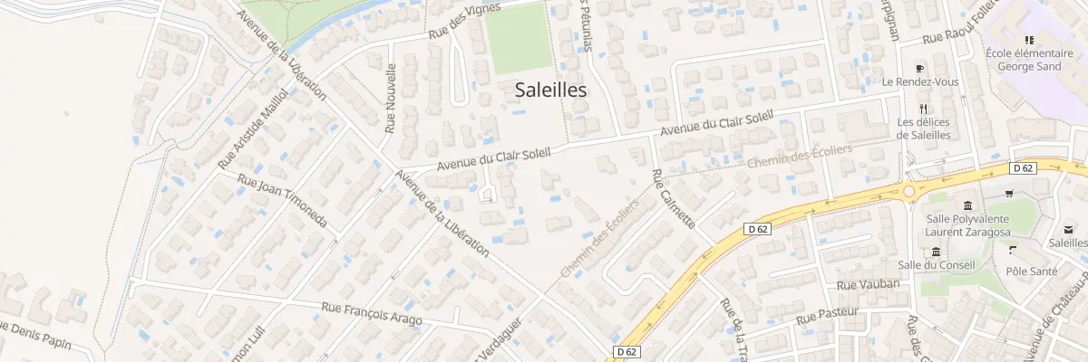 Plan du 33 Av du Clair Soleil à Saleilles