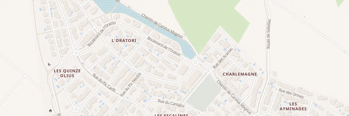 Plan du 5B Bd de l’Oratori à Théza