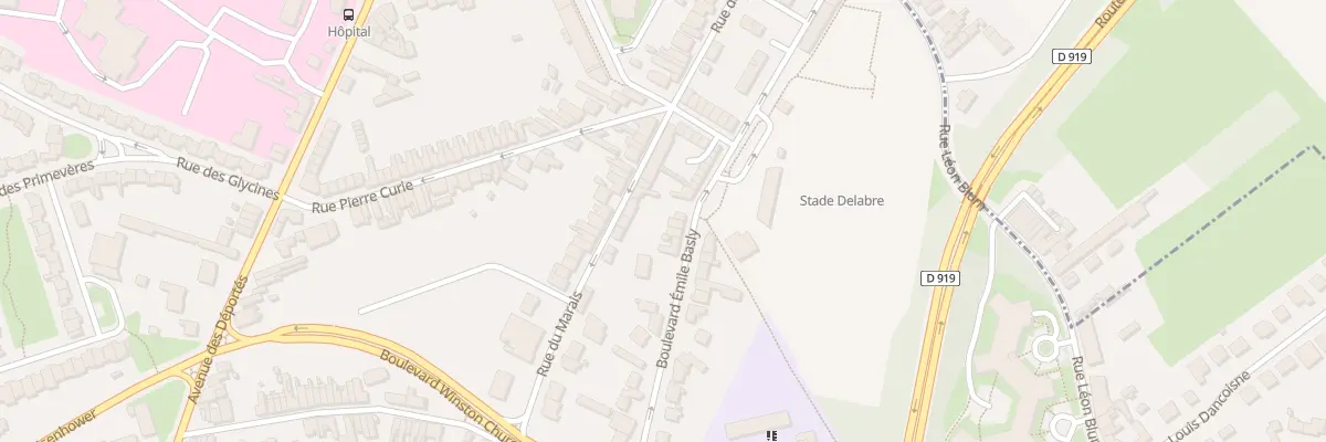 Plan du 479 Bd Emile Basly à Hénin-Beaumont