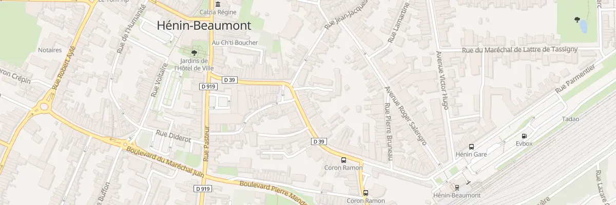 Plan du 35 Rue Vaillant Couturier à Hénin-Beaumont
