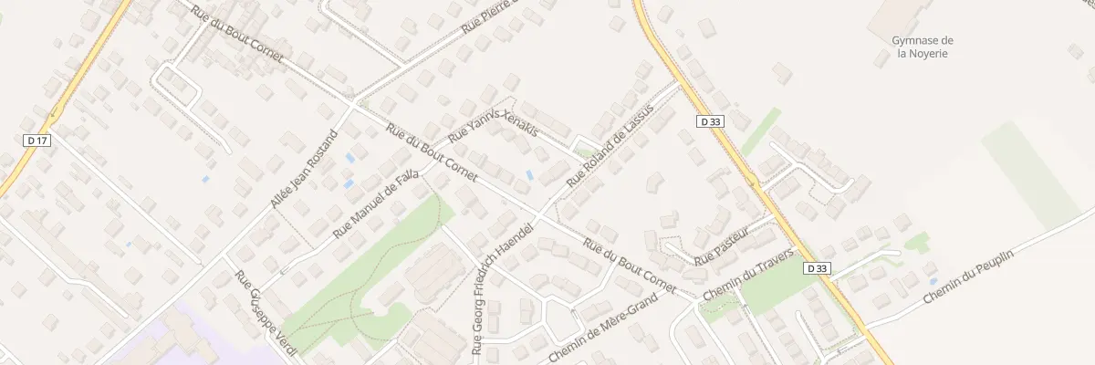 Plan du 1 Rue Roland de Lassus à Trilport