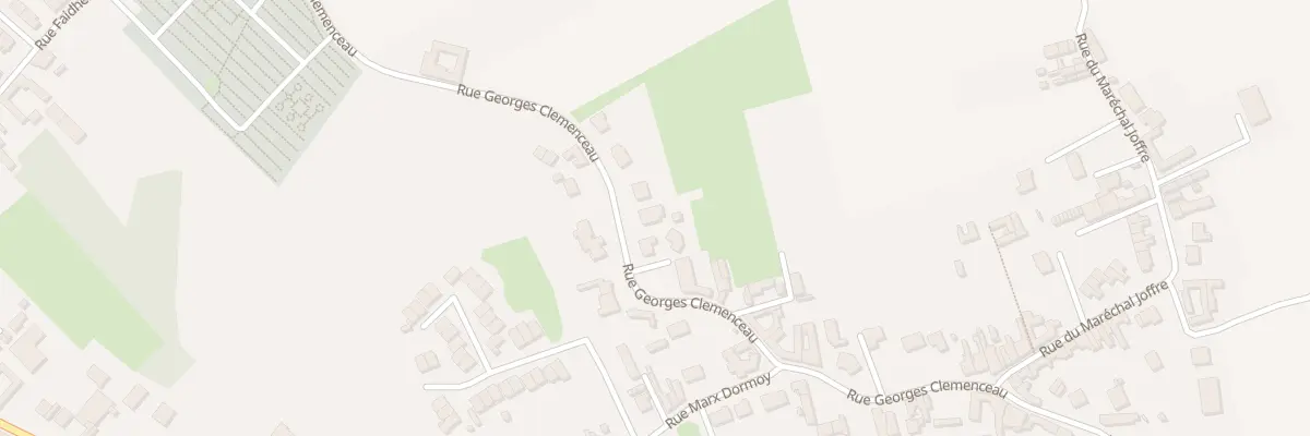 Plan du 435 Rue Georges Clémenceau à Wavrin
