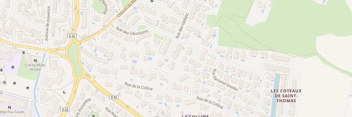 Plan du 23 Rue des Oeillets à Cabestany