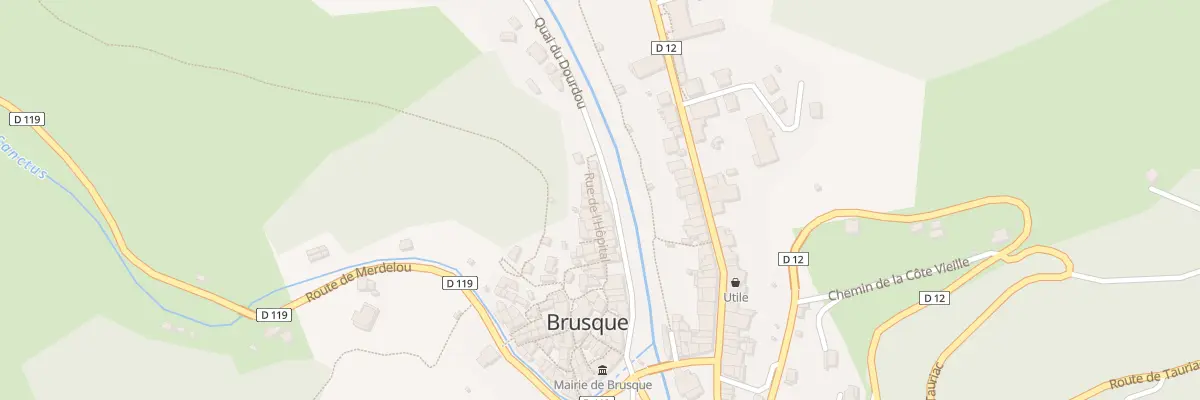 Plan du 5081 Brusque à Brusque