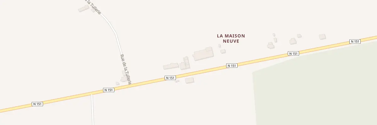 Plan du 168 La Maison Neuve à Saint-Martin-des-Champs