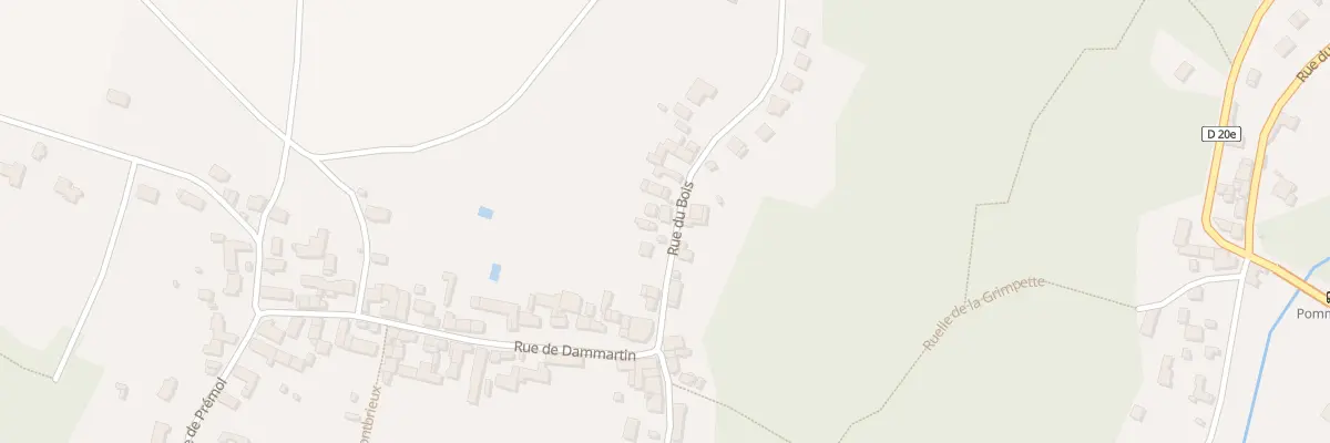 Plan du 30 Rue du Bois à Guérard