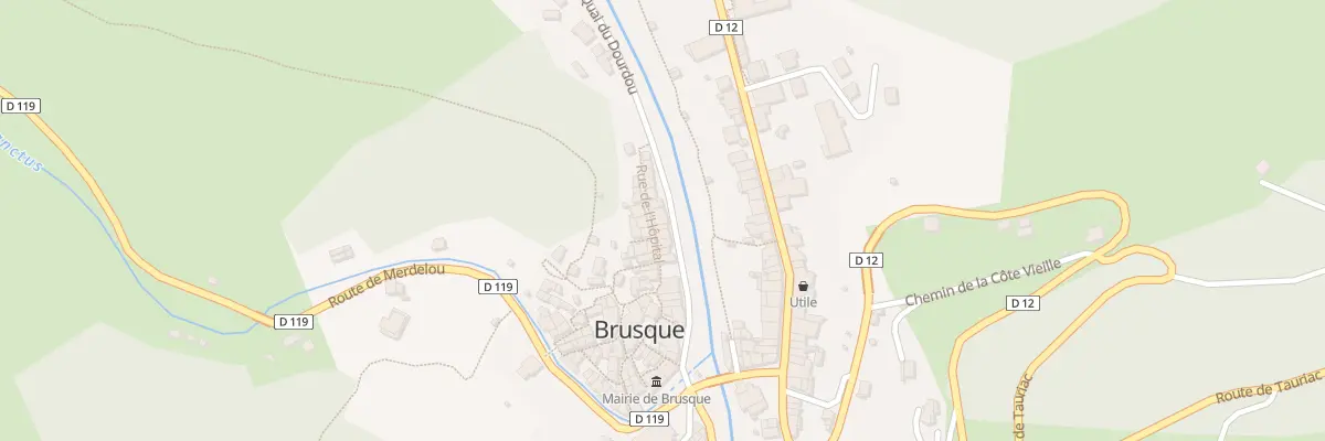 Plan du 5079 Rue de l’Hôspital à Brusque