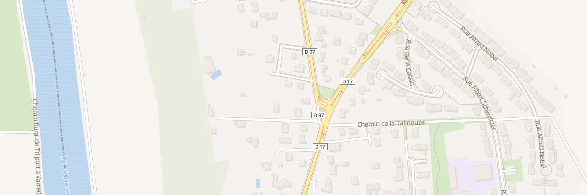 Plan du 33 Rue de Germigny à Trilport