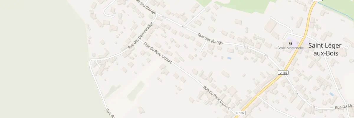 Plan du 15 Rue du Père Licourt à Saint-Léger-aux-Bois