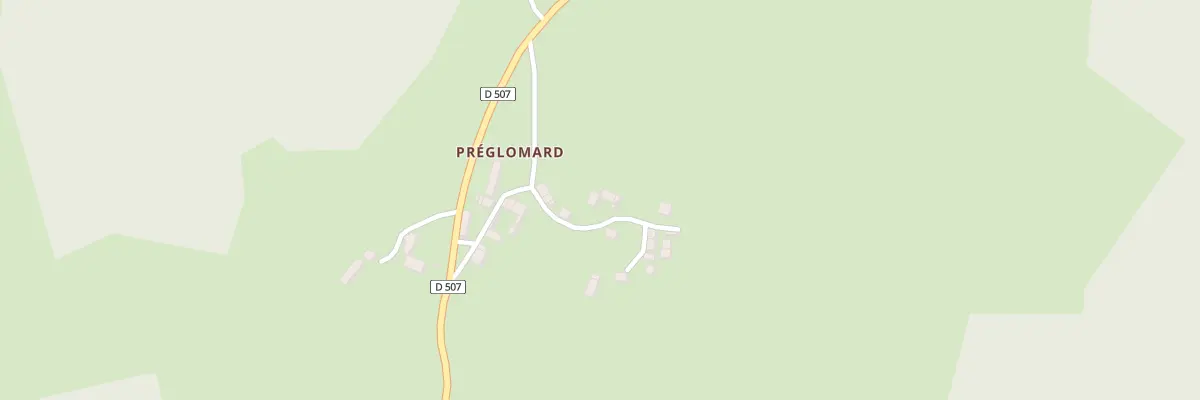Plan du 15 Preglomard à Servant