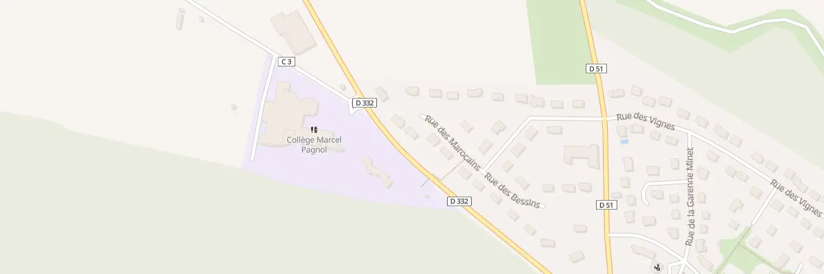 Plan du 7 Rue des Marocains à Betz