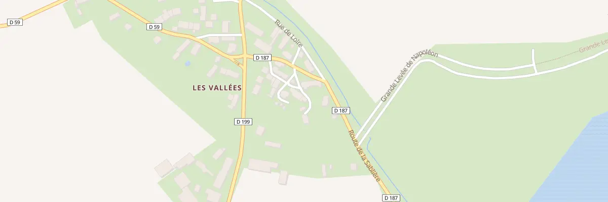 Plan du 88 Les Vallees à Couargues