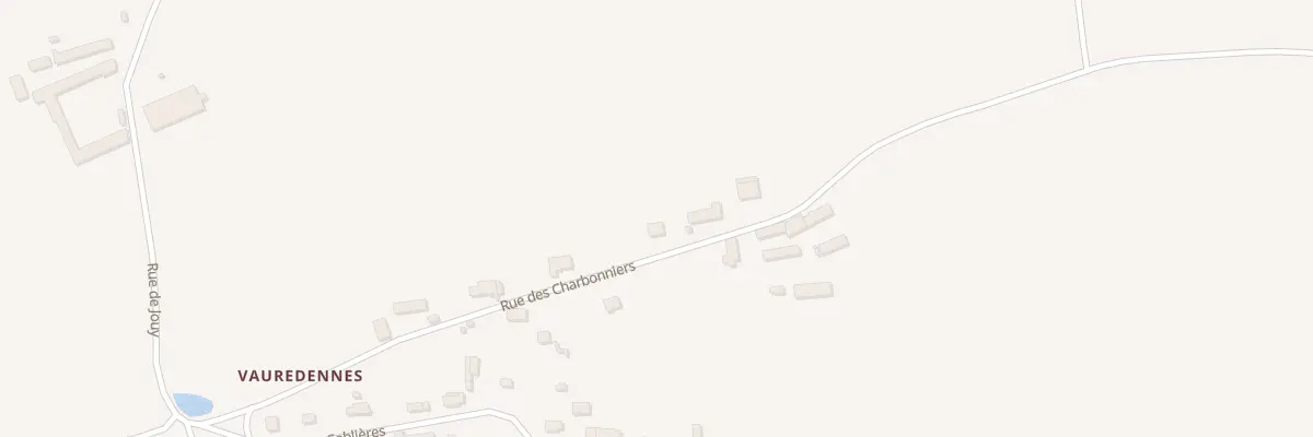 Plan du 19 Rue des Charbonniers à Villebéon