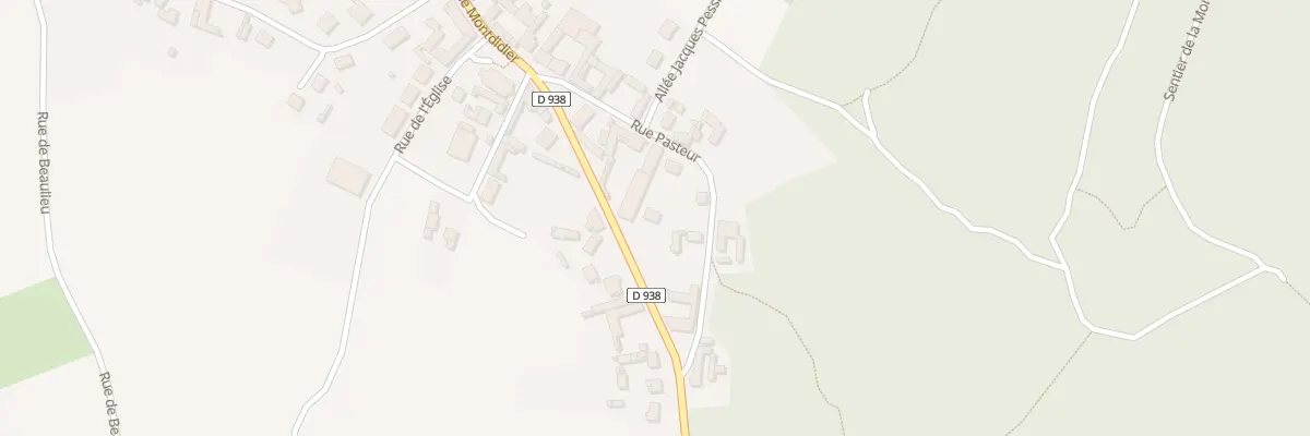 Plan du 155 Rue de Noyon à Suzoy