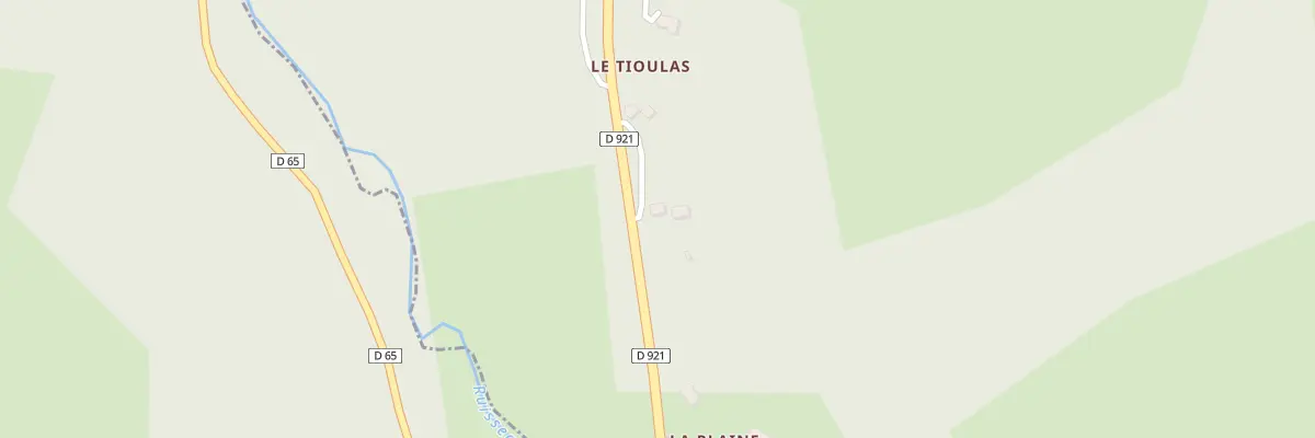 Plan du 5043 Le Tioulas à Jabrun