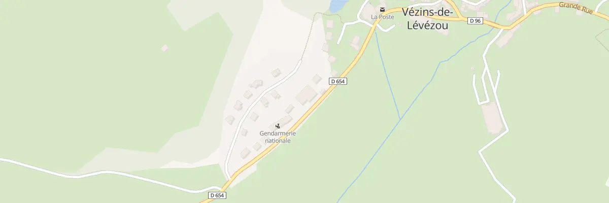 Plan du 20 Rte du Claux à Vézins-de-Lévézou