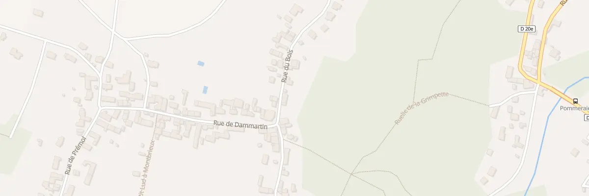 Plan du 25 Rue du Bois à Guérard