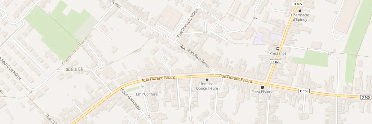 Plan du 44 Rue Florent Evrard à Carvin
